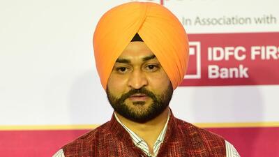 Haryana sports minister Sandeep Singh. (PTI) Haryana sports minister Sandeep Singh. (PTI)