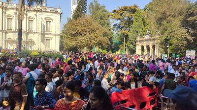Out of the total, 27,262 visitors went to the zoo and bought a physical ticket. The revenue generated from it stood at ₹9.60 lakh. On the other hand, 5,558 visitors purchased online tickets and ₹4.18 lakh revenue was generated from it. (HT PHOTO) Out of the total, 27,262 visitors went to the zoo and bought a physical ticket. The revenue generated from it stood at ₹9.60 lakh. On the other hand, 5,558 visitors purchased online tickets and ₹4.18 lakh revenue was generated from it. (HT PHOTO)