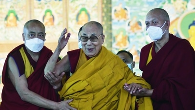 Dalai Lama: Tibetan spiritual leader the Dalai Lama is seen. (PTI) Dalai Lama: Tibetan spiritual leader the Dalai Lama is seen. (PTI)