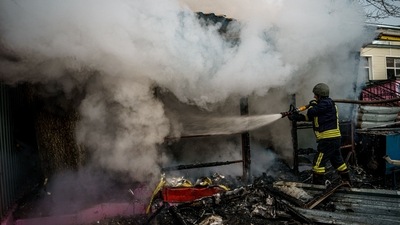 Russia pounded Ukraine with over 120 missiles striking Kyiv, the eastern city of Kharkiv, and the western city of Lviv on Thursday. (File) (AFP) Russia pounded Ukraine with over 120 missiles striking Kyiv, the eastern city of Kharkiv, and the western city of Lviv on Thursday. (File) (AFP)