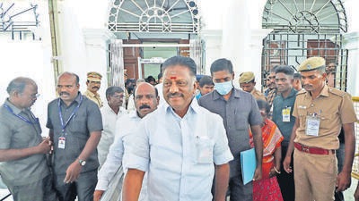 Tamil Nadu chief electoral officer invited both EPS and O Panneerselvam (OPS) as coordinator and joint coordinator of AIADMK. (Anathakrishnan L) Tamil Nadu chief electoral officer invited both EPS and O Panneerselvam (OPS) as coordinator and joint coordinator of AIADMK. (Anathakrishnan L)