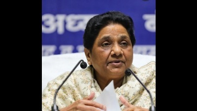The BSP government ensured rights and dignity to the SC, ST, and OBC by implementing the reservation, claimed Mayawati (HT Photo) The BSP government ensured rights and dignity to the SC, ST, and OBC by implementing the reservation, claimed Mayawati (HT Photo)