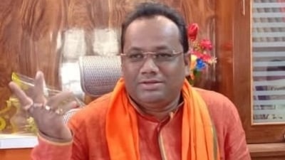 West Bengal Bharatiya Janata Party’s (BJP) MLA Swapan Majumdar. West Bengal Bharatiya Janata Party’s (BJP) MLA Swapan Majumdar.