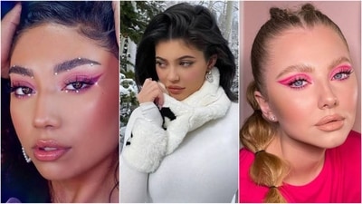 From graphic eyes to glass skin: 5 viral beauty trends to follow in 2023 (Pinterest) From graphic eyes to glass skin: 5 viral beauty trends to follow in 2023 (Pinterest)