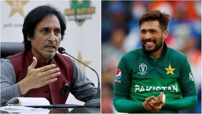 Ramiz Raja; Mohammad Amir (AP/File)