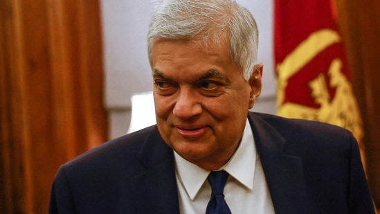 Sri Lanka Economic Crisis: Sri Lanka's President Ranil Wickremesinghe is seen.(Reuters)