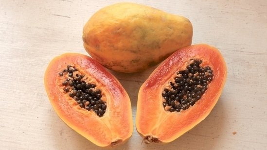 Papaya: It is a long-term remedy for a sour stomach. Consuming papaya can relieve symptoms of abnormal digestion, flatulence, bloating, and burning sensation. Include papaya in your diet every day.(Pixabay)