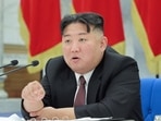 North Korea: North Korean leader leader Kim Jong Un is seen. 