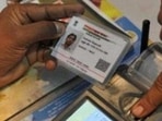 Gurugram man’s Aadhaar data fraudulently used to withdraw cash.(Representative photo) Gurugram man’s Aadhaar data fraudulently used to withdraw cash.(Representative photo)