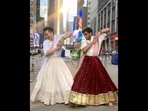 Alex Wong (left) and Jainil Mehta (right) dancing to Aishwarya Rai and Madhuri Dixit’s Dola Re Dola.(Instagram/@alexdwong) Alex Wong (left) and Jainil Mehta (right) dancing to Aishwarya Rai and Madhuri Dixit’s Dola Re Dola.(Instagram/@alexdwong)