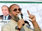 AIMIM chief Asaduddin Owaisi.(ANI) AIMIM chief Asaduddin Owaisi.(ANI)
