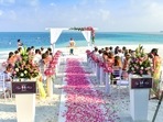 Considering destination weddings are typically held in remote locations, the wedding planning, catering, and other factors influencing the wedding's image can be complex.(pexels) Considering destination weddings are typically held in remote locations, the wedding planning, catering, and other factors influencing the wedding's image can be complex.(pexels)