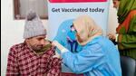 A healthcare worker inoculates a man with a booster dose of Covid-19 vaccine, in Srinagar on Tuesday. (ANI) A healthcare worker inoculates a man with a booster dose of Covid-19 vaccine, in Srinagar on Tuesday. (ANI)