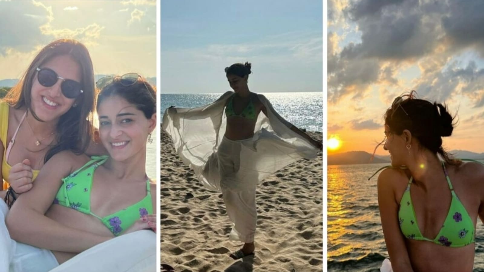 Ananya Panday soaks in the sun in Thailand, shares pics from New Year vacation