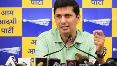 AAP leader Saurabh Bharadwaj. (HT File Photo) AAP leader Saurabh Bharadwaj. (HT File Photo)