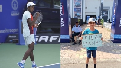 Manas Dhamne; Ridit Navale (Twitter (@MaharashtraOpen)/Aratrick Mondal) Manas Dhamne; Ridit Navale (Twitter (@MaharashtraOpen)/Aratrick Mondal)