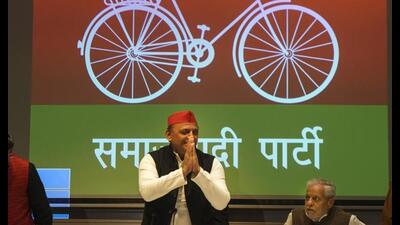 Samajwadi Partychief Akhilesh Yadav . (PTI file Photo) Samajwadi Partychief Akhilesh Yadav . (PTI file Photo)