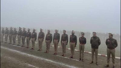 The police chief said that due to the diligence of the police force, New Year’s celebrations in Ludhiana remained largely peaceful. (HT PHOTO)