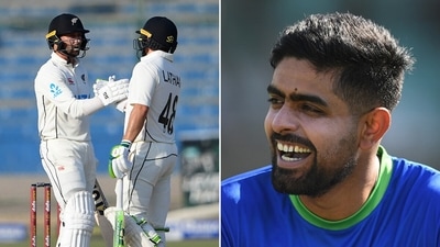 Tom Latham and Devon Conway got off to a strong start (Getty Images) Tom Latham and Devon Conway got off to a strong start (Getty Images)