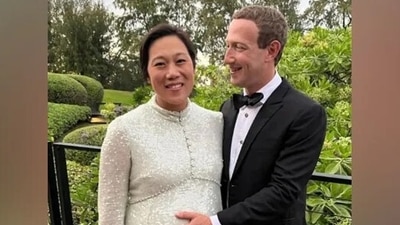 Mark Zuckerberg- Priscilla Chan: Mark Zuckerberg is seen with his wife Priscilla Chan. (Instagram)