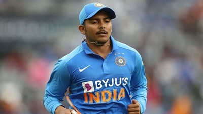 Prithvi Shaw has fallen well behind in the pecking order for openers in the Indian ODI squad. (Getty Images) Prithvi Shaw has fallen well behind in the pecking order for openers in the Indian ODI squad. (Getty Images)
