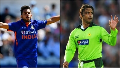 Umran Malik; Shoaib Akhtar (File) Umran Malik; Shoaib Akhtar (File)