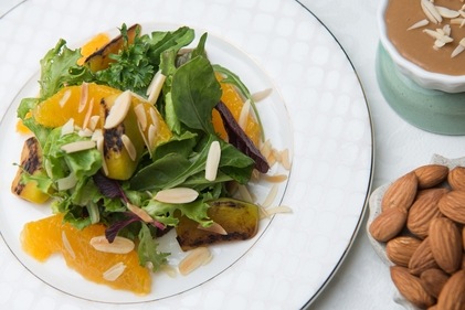 Almond, oranges and roast pumpkin salad (Chef Ajay Chopra) Almond, oranges and roast pumpkin salad (Chef Ajay Chopra)