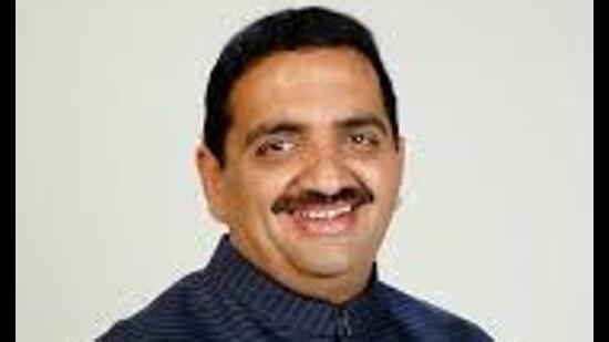 Nationalist Congress Party (NCP) MLC Anil Bhosale (HT PHOTO)