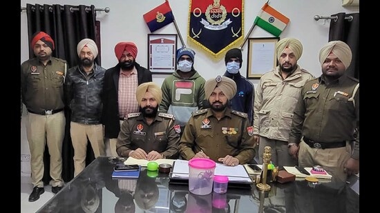 The accused in custody of Ludhiana police.