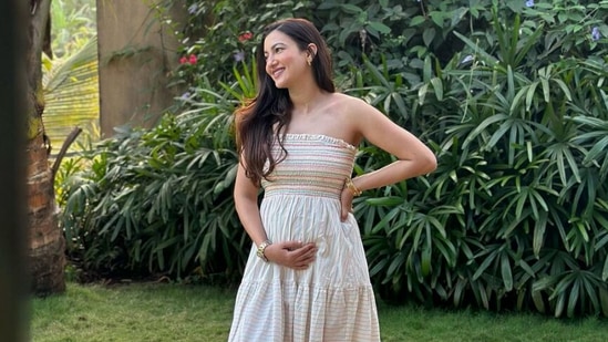 Mom-to-be Gauahar Khan is in Goa.