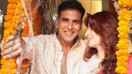 Akshay Kumar and Twinkle Khanna went to the circus recently.