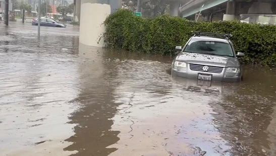 San Francisco Floods: Heavy rains cause flooding in San Francisco.