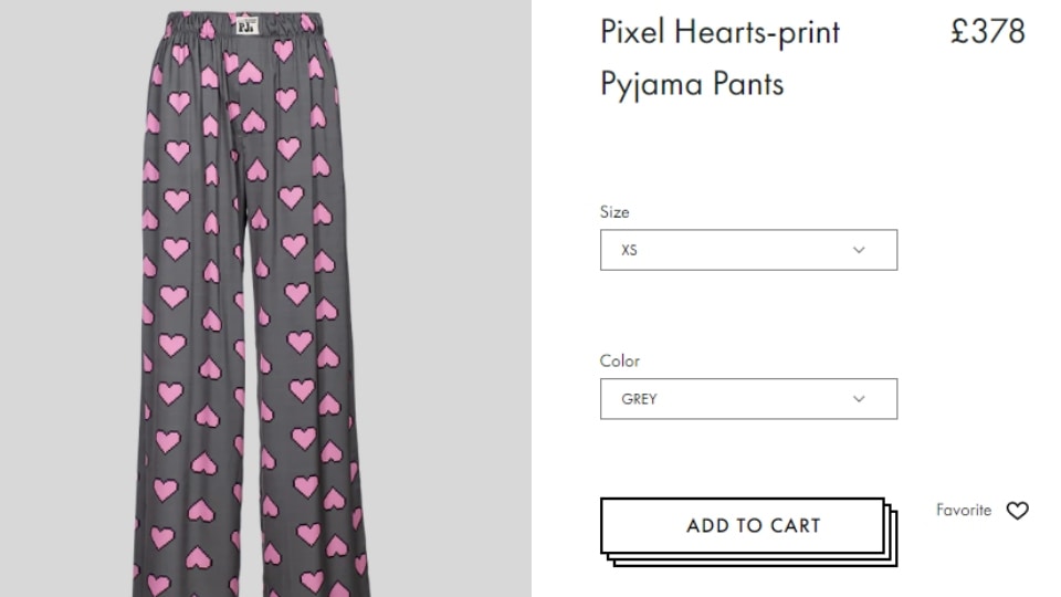 Price of the pants Alia Bhatt wore for the party. (Natashazinko.com) Price of the pants Alia Bhatt wore for the party. (Natashazinko.com)
