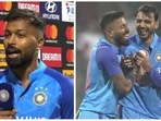 Speaking at the presentation ceremony, Indian skipper Hardik Pandya revealed why spinner Axar Patel bowled the final over(BCCI-PTI) Speaking at the presentation ceremony, Indian skipper Hardik Pandya revealed why spinner Axar Patel bowled the final over(BCCI-PTI)
