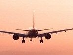 The first flight diversion at Delhi airport was reported at around 11.25pm on Monday. The first flight diversion at Delhi airport was reported at around 11.25pm on Monday.