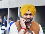 (File photo) Sandeep Singh on Sunday handed over the sports portfolio to Haryana Chief Minister Manohar Lal Khattar, (PTI) (File photo) Sandeep Singh on Sunday handed over the sports portfolio to Haryana Chief Minister Manohar Lal Khattar, (PTI)