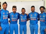 Yuzvendra Chahal posted a photo of the new jersey. Yuzvendra Chahal posted a photo of the new jersey.
