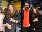 Aishwarya Rai with Aaradhya and Abhishek Bachchan returns from holiday. Aishwarya Rai with Aaradhya and Abhishek Bachchan returns from holiday.