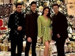 Kiara Advani stuns in a sequinned mini dress with Sidharth Malhotra in Dubai. (Instagram) Kiara Advani stuns in a sequinned mini dress with Sidharth Malhotra in Dubai. (Instagram)