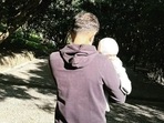 Sonam Kapoor shared a new picture of Anand Ahuja and son Vayu. Sonam Kapoor shared a new picture of Anand Ahuja and son Vayu.