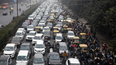 Delhi Traffic Police asked commuters to avoid Ring Road from ISBT towards Rajghat and vice-versa to avoid getting stuck. (ANI) Delhi Traffic Police asked commuters to avoid Ring Road from ISBT towards Rajghat and vice-versa to avoid getting stuck. (ANI)