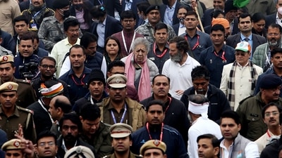 An officer said that the police received over a dozen calls regarding traffic jams on the Ring Road before the jams relented somewhat by the afternoon. (ANI) An officer said that the police received over a dozen calls regarding traffic jams on the Ring Road before the jams relented somewhat by the afternoon. (ANI)