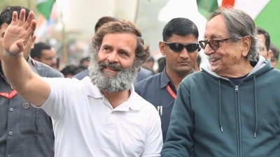 Rahul Gandhi and AS Dulat (Image source: Congress) Rahul Gandhi and AS Dulat (Image source: Congress)