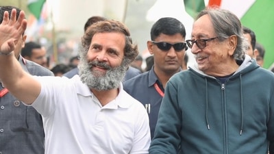 Rahul Gandhi and AS Dulat (Image source: Congress) Rahul Gandhi and AS Dulat (Image source: Congress)