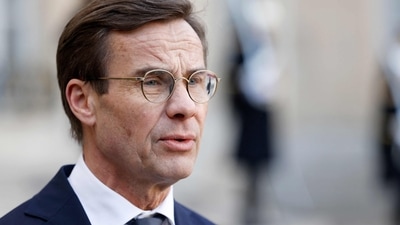 Sweden: Sweden's Prime Minister Ulf Kristersson is seen. (AFP)