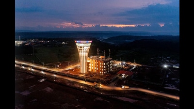 A view of the Mopa International Airport. A view of the Mopa International Airport.