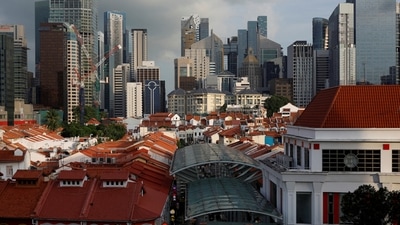 Singapore Tourism: A view of the city skyline in Singapore. (Reuters)