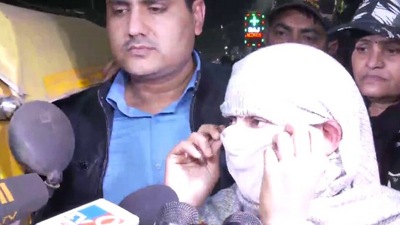 The woman, Nidhi, addresses media (ANI) The woman, Nidhi, addresses media (ANI)