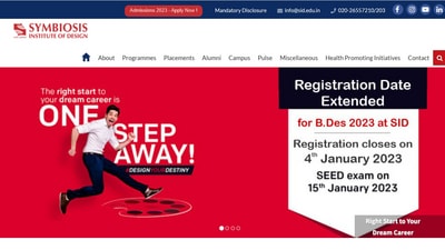 SEED 2023: Registration process ends on January 4 at www.sid.edu.in SEED 2023: Registration process ends on January 4 at www.sid.edu.in