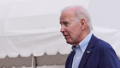 Joe Biden: US President Joe Biden is seen. (Reuters)
